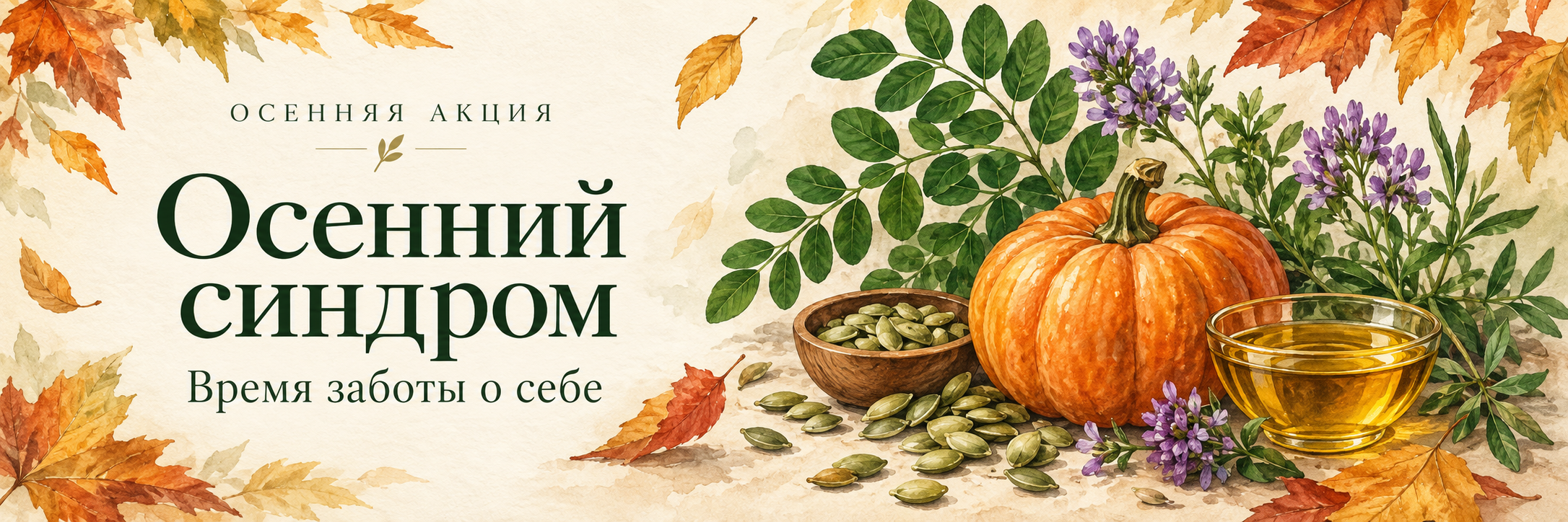 Осенняя акция «Осенний синдром». Время заботы о себе.